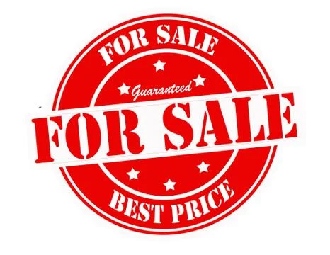 For sale Stock Illustration