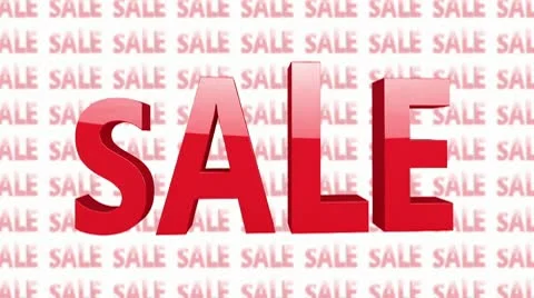 Sale loop background Stock Footage 10570701
