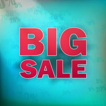 Sale message background. Stock Illustration