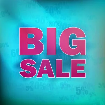 Sale message background. Illustrazione stock