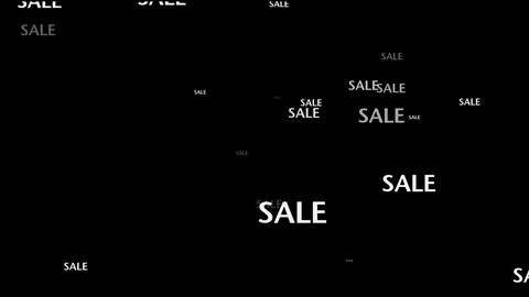 Sale moving background Stock Footage 99677394