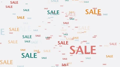 Sale moving background Stock Footage 99677399