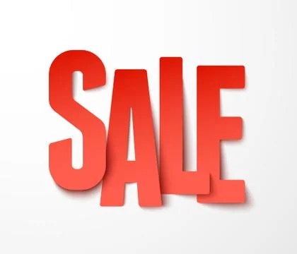 Sale paper. Vector. Stock Illustration