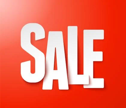 Sale paper. Vector. Stock Illustration
