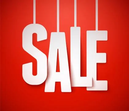 Sale paper. Vector. Stock Illustration