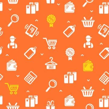 Sale Pattern Background. Vector Stock-Illustration
