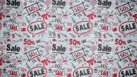 Sale Pattern BG.01 04 Stock Footage 84302398
