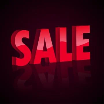 Sale poster Illustrazione stock