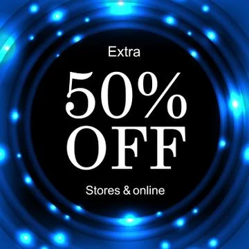 Sale Poster Stock Illustration