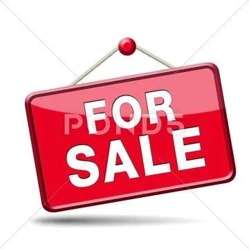 For sale sign Stock Illustration