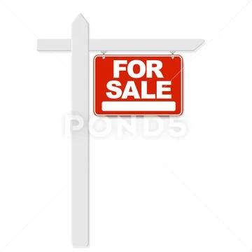 For Sale Sign Stock Illustration