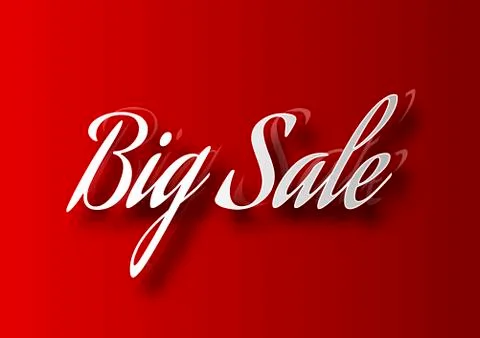 Sale Table Illustrazione stock