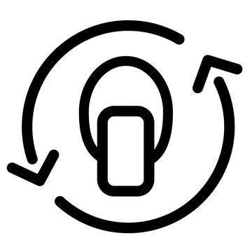 Sale tag refresh - clean and modern ecommerce and online marketing icon Stock-Illustration