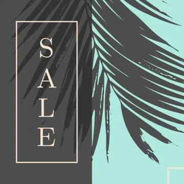 Sale Template Design Illustrazione stock