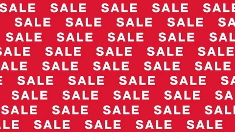 Sale Text Animation Stock Footage 290107846