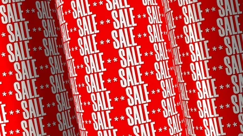 SALE Text Background Video stock 116177386