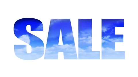 Sale Text Clouds (Loop) 스톡 동영상 40136816