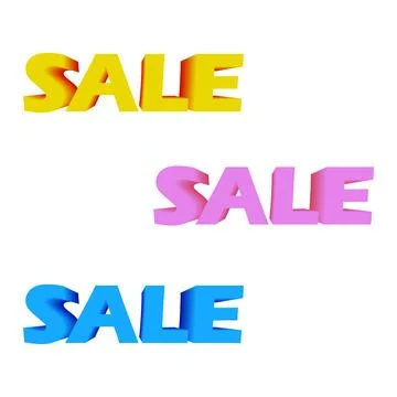 Sale Text Effect Stock Illustration