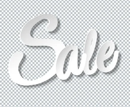 Sale Text Stock Illustration