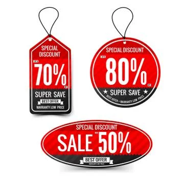 Red Tag Illustrations ~ Stock Red Tag Vectors & Clip Art