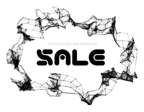 Sale triangle background Stock Illustration