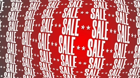 SALE Twisted Text Motion Background Stock Footage 116247374