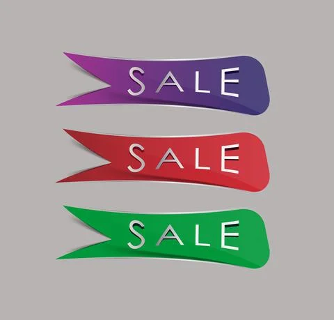 SALE VECTOR FILE EPS Stock Illustration