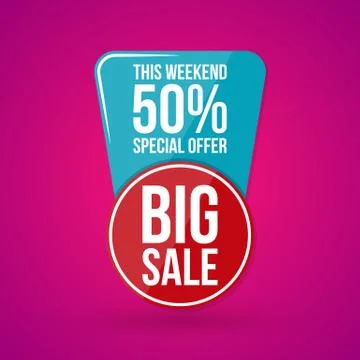 Sale vector, special offer 스톡 일러스트