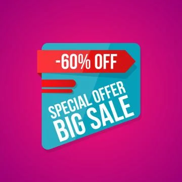Sale vector, special offer Stock Illustration
