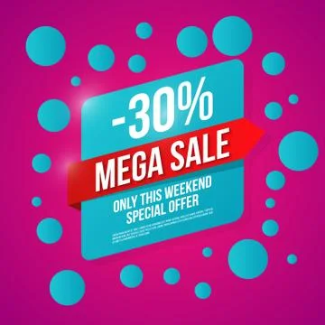 Sale vector, special offer Stock Illustration