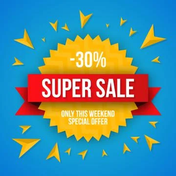 Sale vector, special offer Stock Illustration