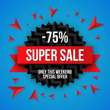 Sale vector, special offer Stock Illustration