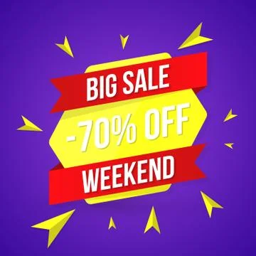 Sale vector, special offer Stock Illustration