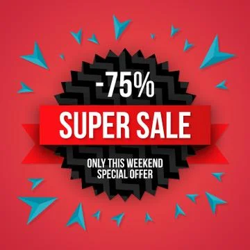 Sale vector, special offer Stock Illustration