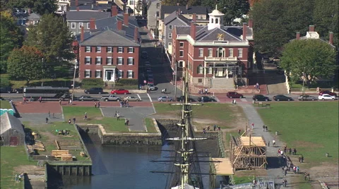 Salem aerial Stock Footage 65422857