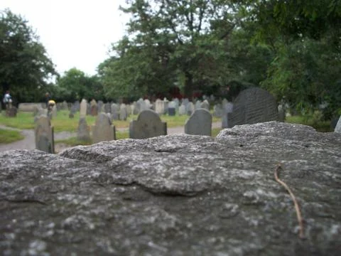 Salem Graveyard Stock Photos