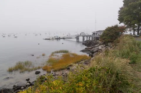 Salem Willows View from walkway 写真素材