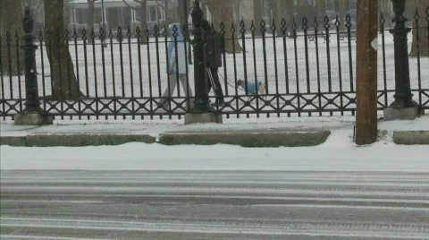 Salem-Winter Stock Footage 342405