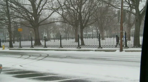 Salem-Winter Stock Footage 342420