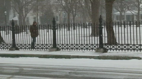 Salem-Winter Stock Footage 342455