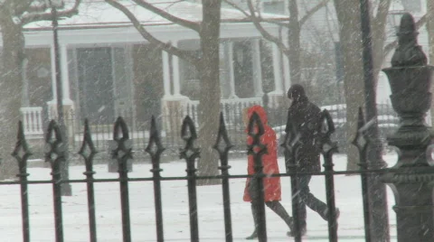 Salem-Winter Stock Footage 342476