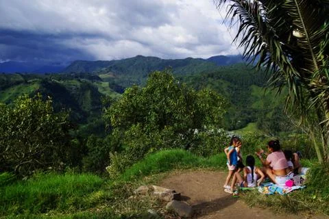 Salento in Colombia Stock Photos