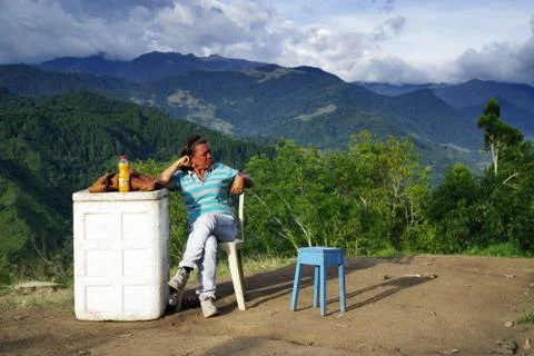Salento in Colombia Stock Photos