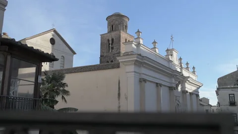 Salerno cathedral 4 Stock Footage 147595084