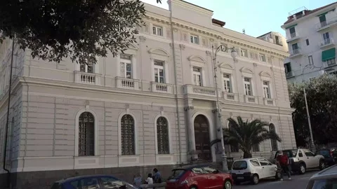 Salerno city center Stock Footage 220175963