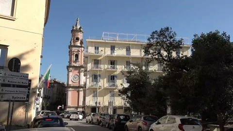 Salerno city center Stock Footage 220175990