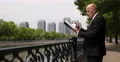 Sales Agent Checking His Schedule from Agenda Preparing for a Business Meeting 4k or 4k+ Resolution