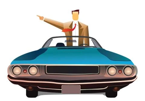 Sales agent Stock Illustration