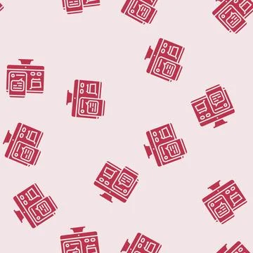 Sales chat support glyph seamless pattern Stock Illustration