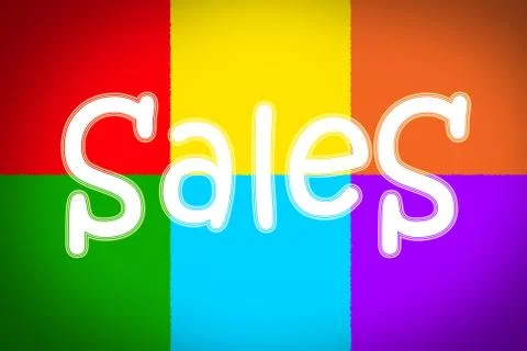 Sales concept Stock Illustration